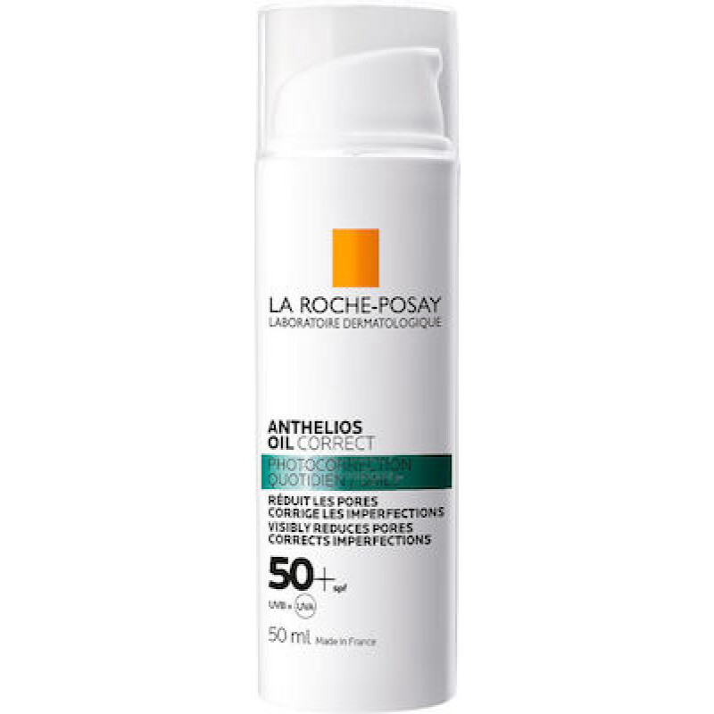 LA ROCHE POSAY - Anthelios Oil Correct Photocorrection Daily Gel-Cream Αντηλιακή Κρέμα κατά των Ατελειών SPF50+ - 50ml