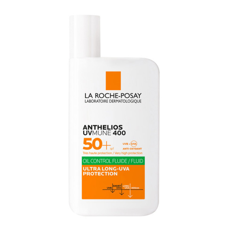 LA ROCHE POSAY - Anthelios UVMune 400 Oil Control Fluid Αντηλιακό για Λιπαρό Δέρμα SPF50+ - 50ml