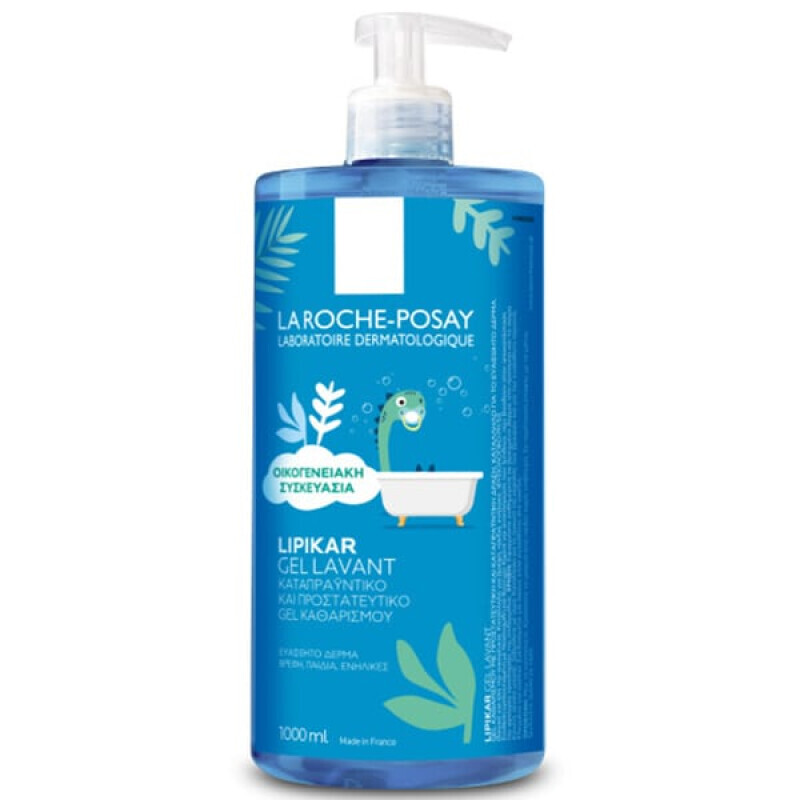 LA ROCHE POSAY - Lipikar Gel Lavant Τζελ Καθαρισμού με Προστατευτική και Καταπραϋντική δράση -1Lt
