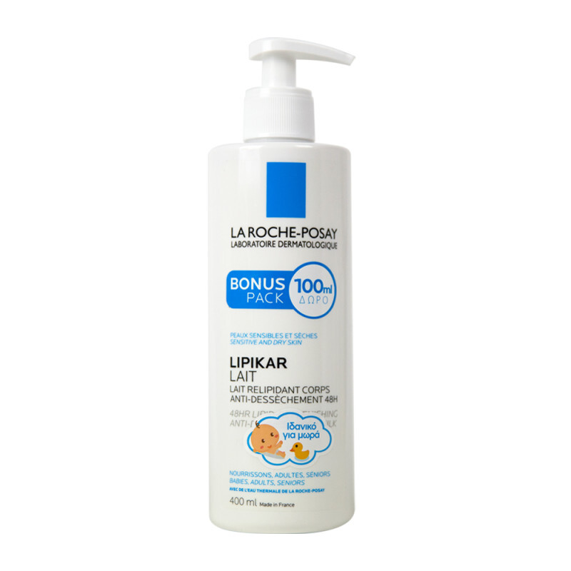 La Roche Posay - Lipikar Lait Γαλάκτωμα Σώματος Για Αναπλήρωση Λιπιδίων - 400ml