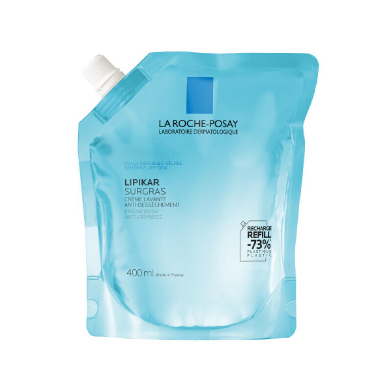 La Roche Posay - Lipikar Surgrass Ενυδατικό Καθαριστικό Refill - 400ml