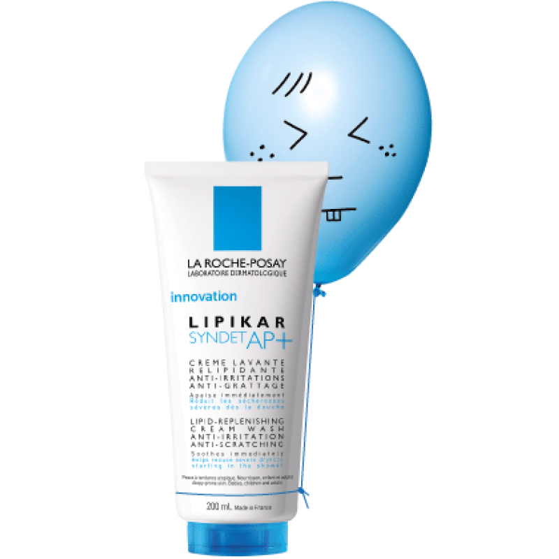 La Roche Posay Lipikar Syndet Ap+ Lipid-replenishing Cream Wash 200ml