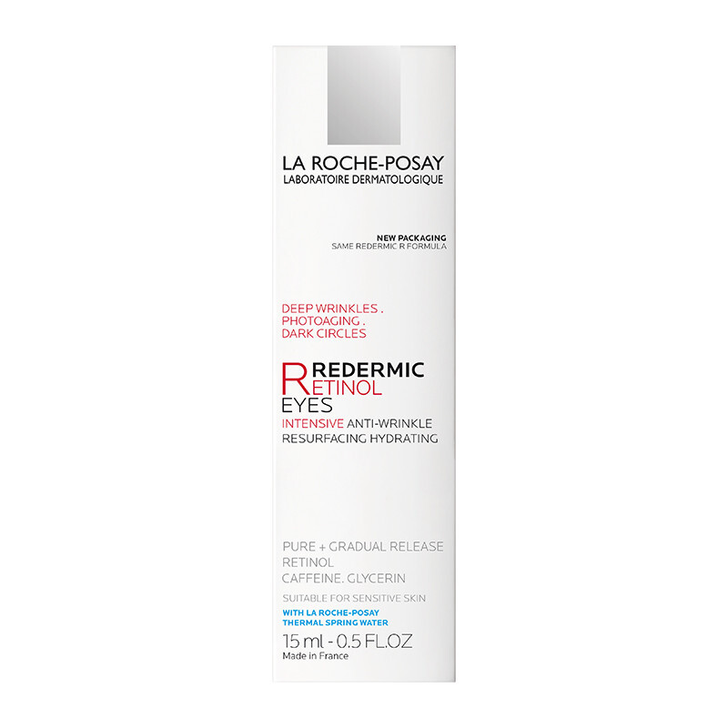 LA ROCHE POSAY - Redermic R Eyes Φροντίδα εντατικής επανόρθωσης για Ρυτίδες, Μαύροι Κύκλοι και Σημάδια κούρασης - 15ml