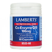 LAMBERTS Co Enzyme Q10 100mg Αντιοξειδωτικό 60caps