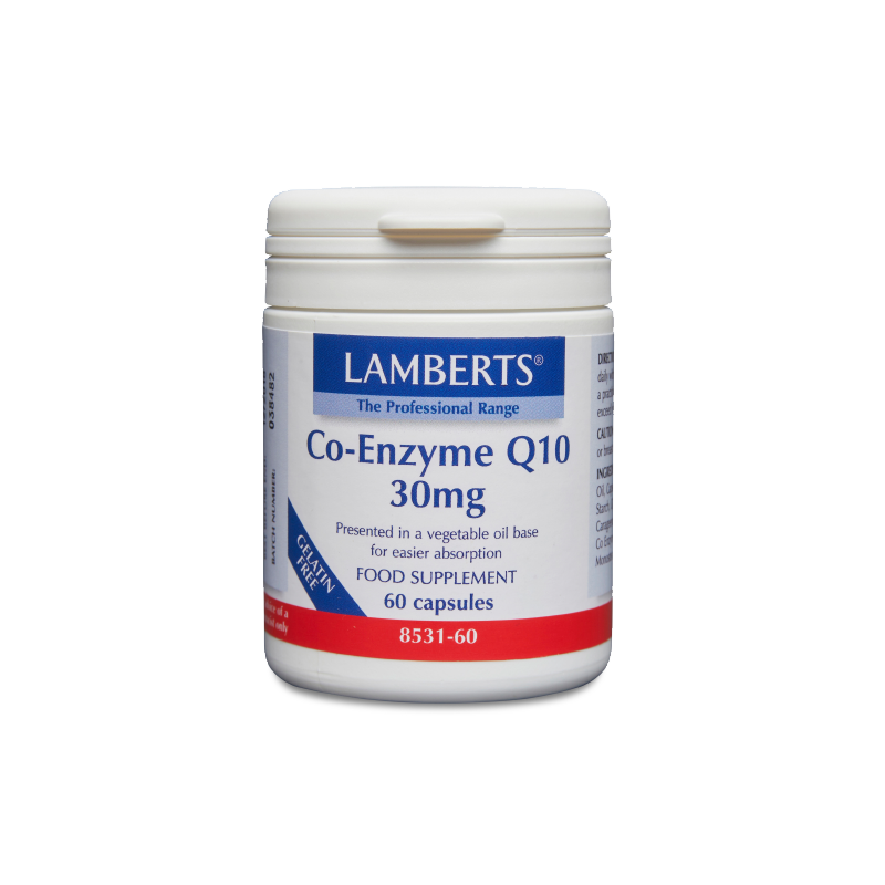 Lamberts Co Enzyme Q10 30mg Aτιοξειδωτικό 30caps