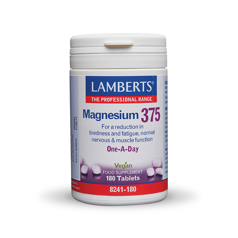 Lamberts - Magnesium 375 - 180tabs