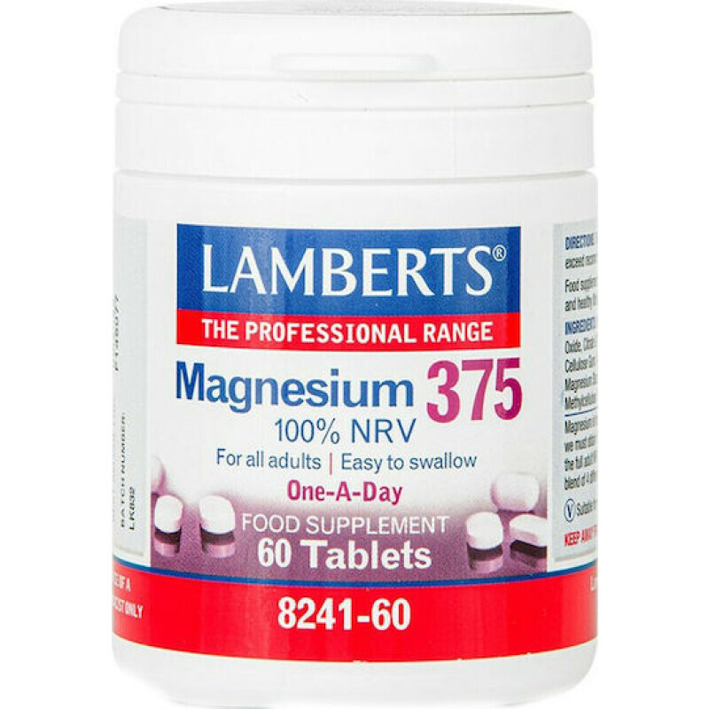 Lamberts - Magnesium 375 - 60tabs
