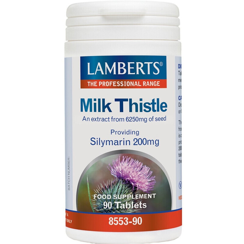 Lamberts Milk Thistle 8500mg Υγεία Ήπατος 90tabs