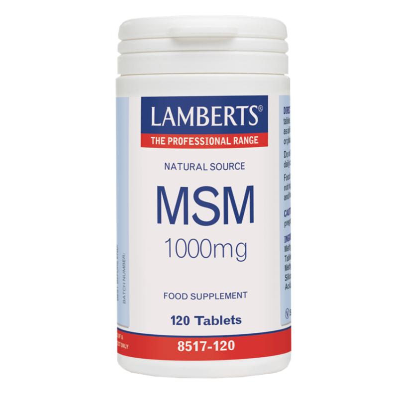 Lamberts - Msm 1000mg Υγεία Αρθρώσεων - 120tabs