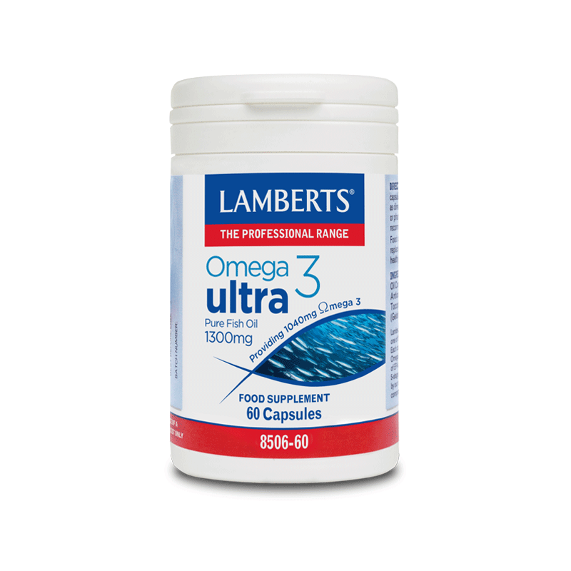 Lamberts Omega 3 Ultra Pure Fish Oil 1300mg 60caps