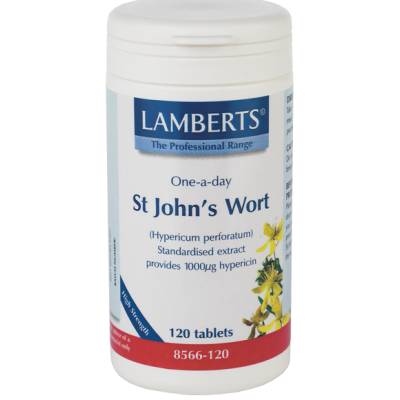 Lamberts St John’s Wort One A Day 1000μg 120tabs