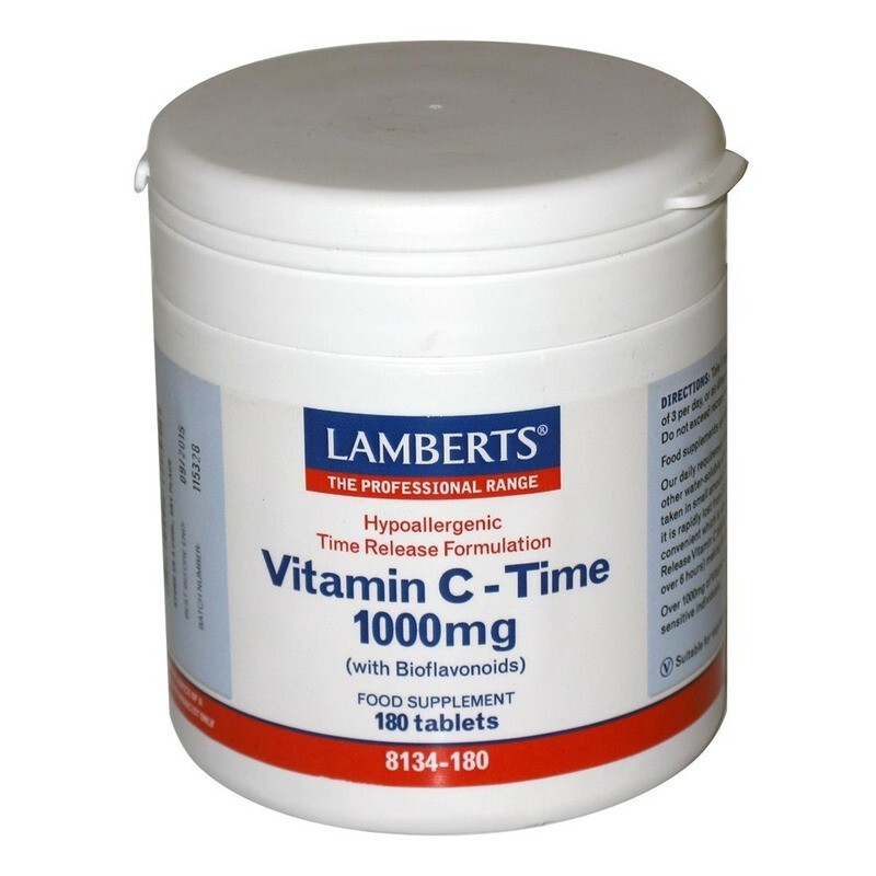 Lamberts Vitamin C Time 1000mg 180tabs