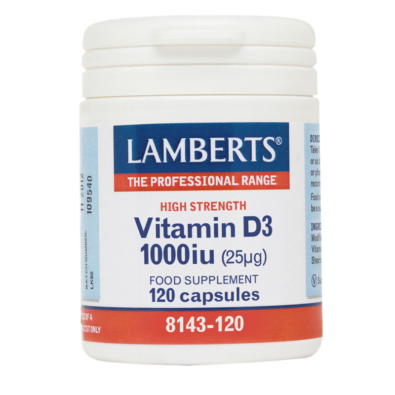 Lamberts Vitamin D3 1000iu 120tabs
