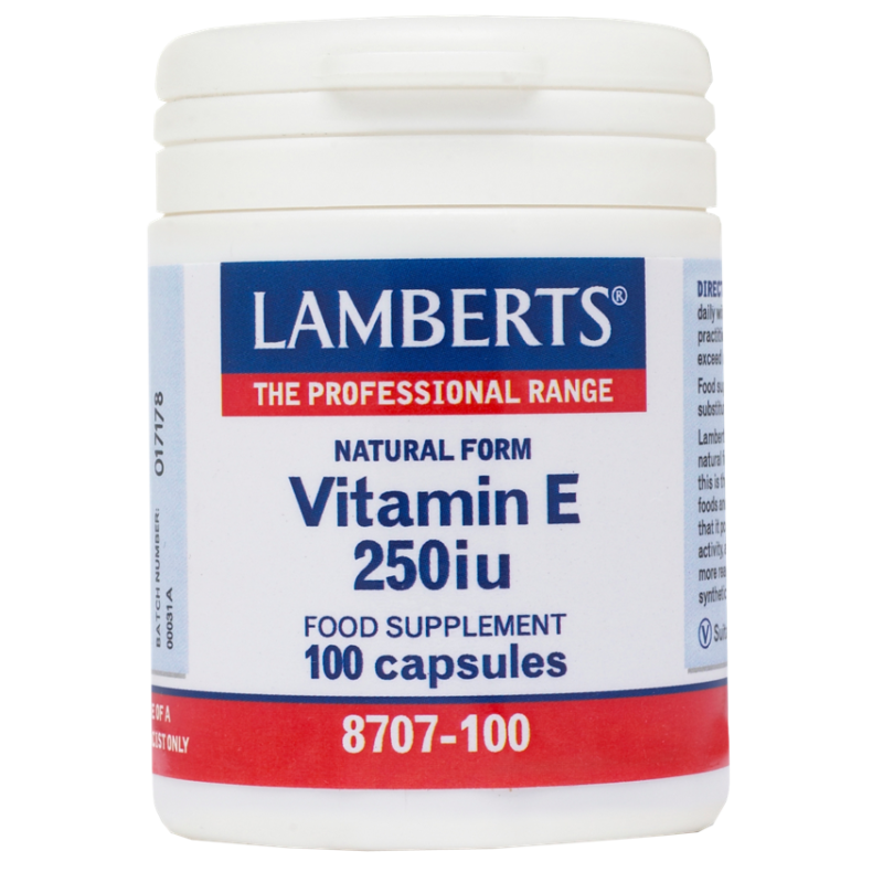 Lamberts Vitamin E 250iu Natural 100caps