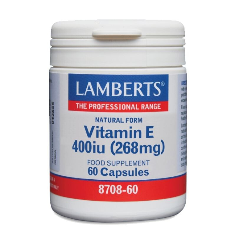 Lamberts Vitamin E 400iu Natural 60caps