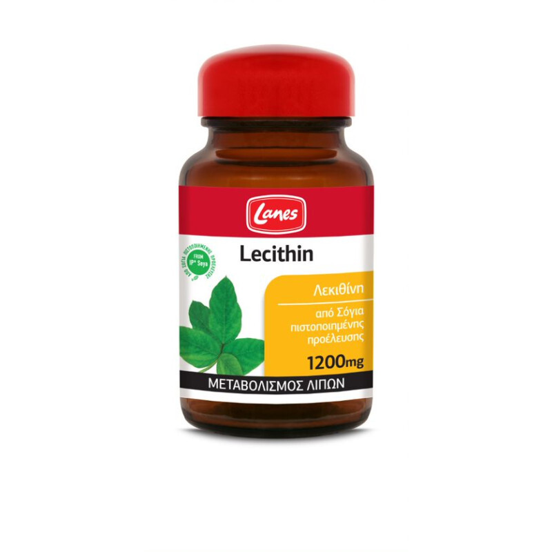 Lanes Lecithin 1200mg Λεκιθίνη Από Σόγια 30caps