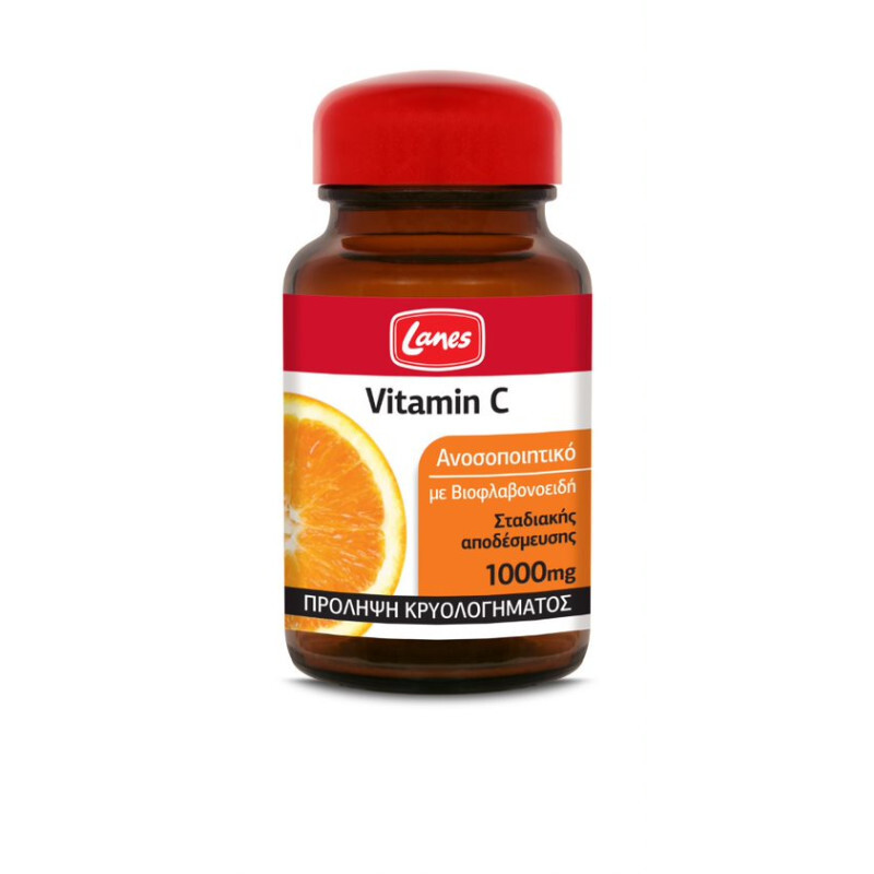 Lanes Vitamin C 1000mg Σταδιακής Αποδέσμευσης 30tabs
