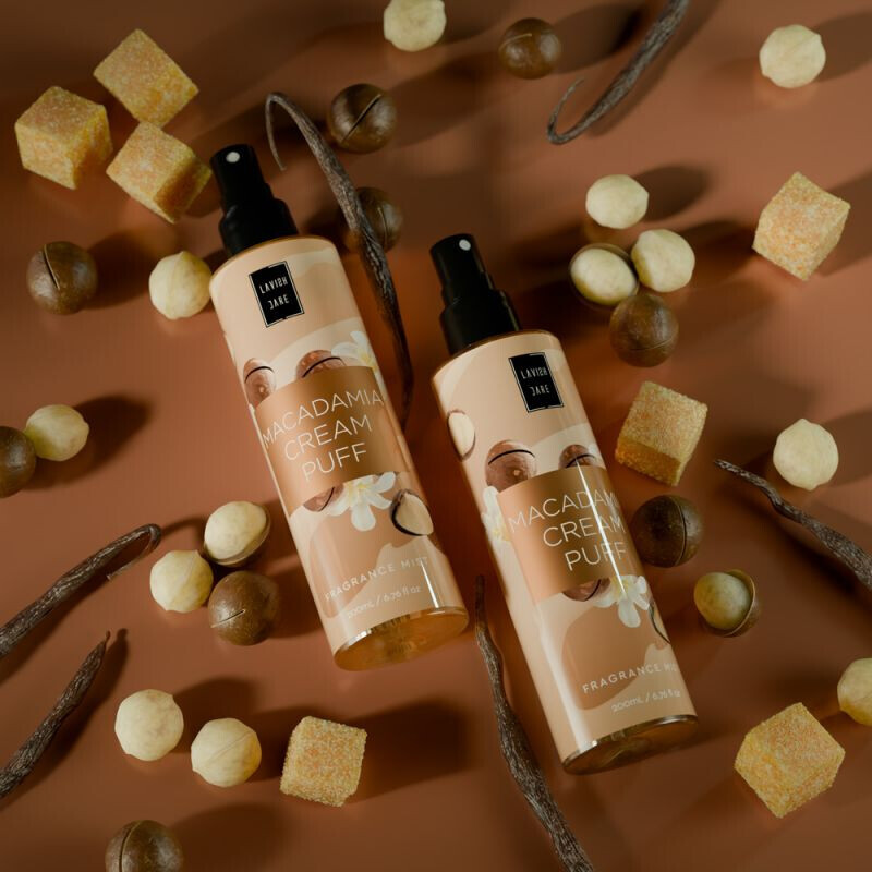 LAVISH CARE - Macadamia Cream Puff Fragrance Mist Αρωματικό Spray Σώματος - 200ml