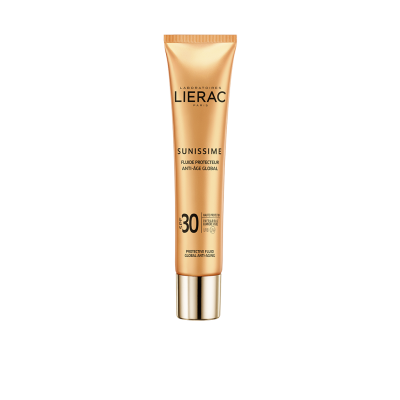 LIERAC - Sunissime Protective Fluid Global Anti-Aging Λεπτόρρευστη Αντηλιακή Κρέμα SPF30 - 40ml