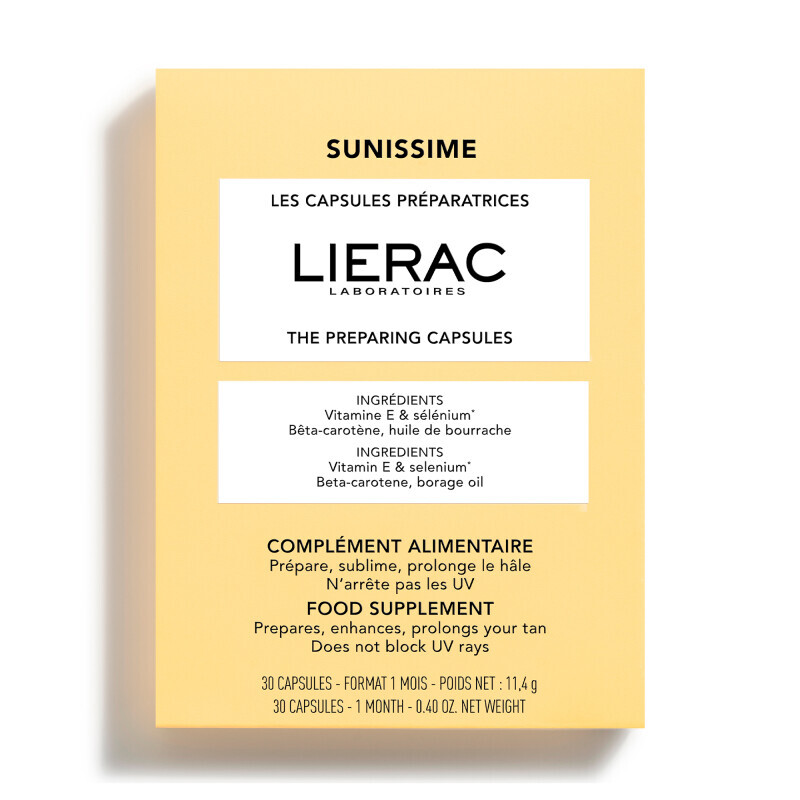 Lierac Sunissime The Preparing Capsules Μαύρισμα 30τμχ