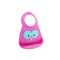 MAKE MY DAY - Baby Bib Αδιάβροχη Σαλιάρα Σιλικόνης Owl - 1τμχ