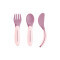 MAM - Baby's Cutlery Σετ Πιρούνι Κουτάλι & Μαχαίρι 6m+ Κορίτσι - 3τμχ