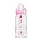 MAM - Easy Active Baby Bottle Πλαστικό Μπιμπερό Θηλή Σιλικόνης για Κορίτσι 4m+ - 330ml