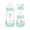 MAM - Starter Set Easy Start Anti-Colic Μπιμπερό (130ml + 260ml) & Start Πιπίλα 0m+ Αγόρι - 3τμχ