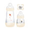 MAM - Starter Set Easy Start Anti-Colic Μπιμπερό (130ml + 260ml) & Start Πιπίλα 0m+ Unisex - 3τμχ