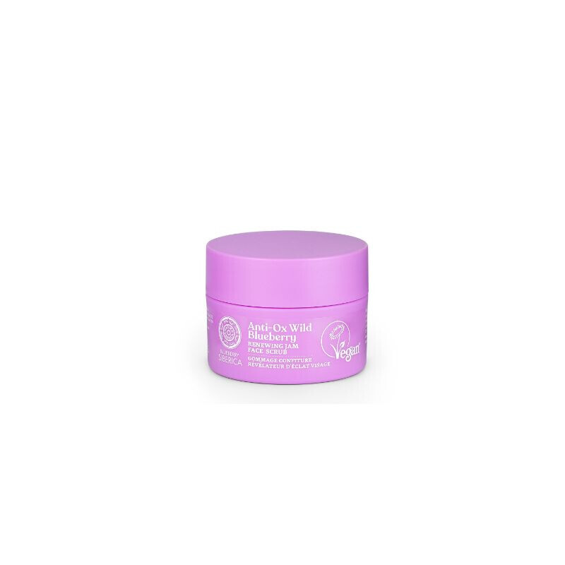 Natura Siberica Anti-ox Wild Blueberry Renewing Jam Face Scrub 50ml