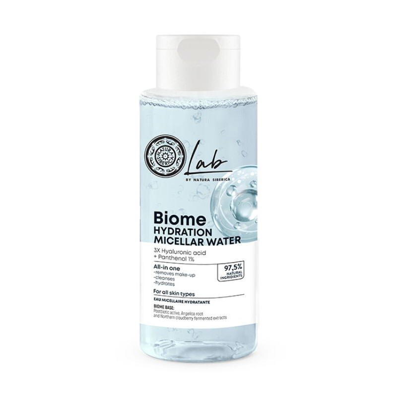 NATURA SIBERICA - Biome Hydration Micellar Water Νερό Micellar Ενυδάτωσης - 400ml