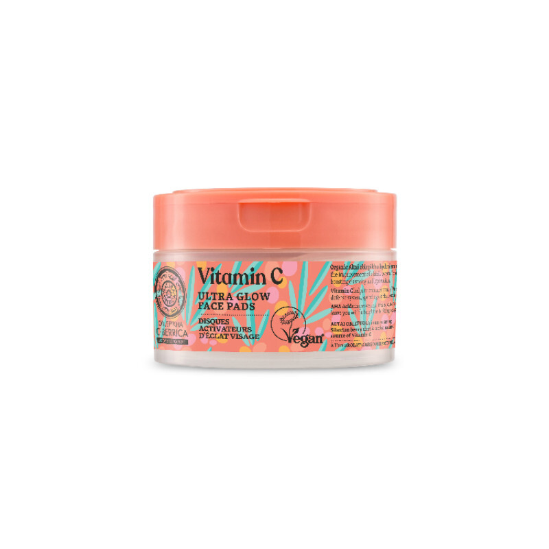 Natura Siberica C-berrica Ultra Glow Face Pads 20τμχ