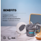 NATURA SIBERICA - Organic Shop Cryo Effect Icy Body Mask Thalasso Mud Παγωμένη Μάσκα Σώματος κατά της Κυτταρίτιδας - 300ml