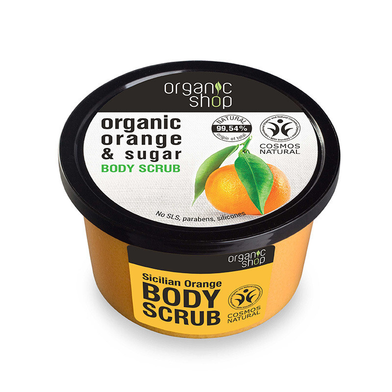 Natura Siberica Organic Shop Body Scrub Sicilian Orange 250ml