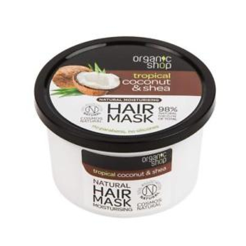 Natura Siberica Organic Shop Coconut & Shea Moisturising Hair Mask 250ml