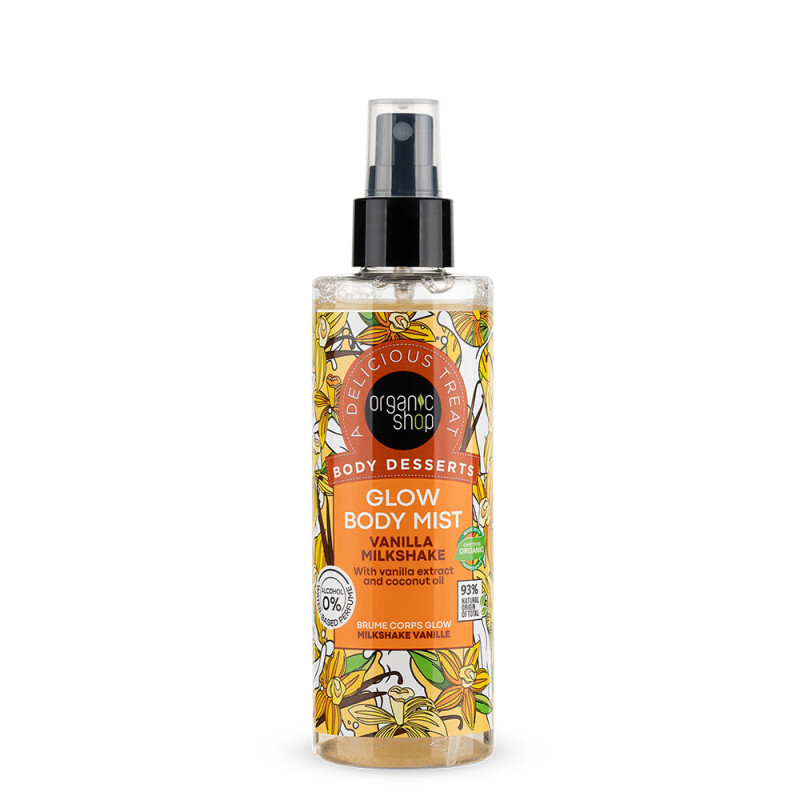 Natura Siberica Organic Shop Glow Vanilla Milkshake Mist