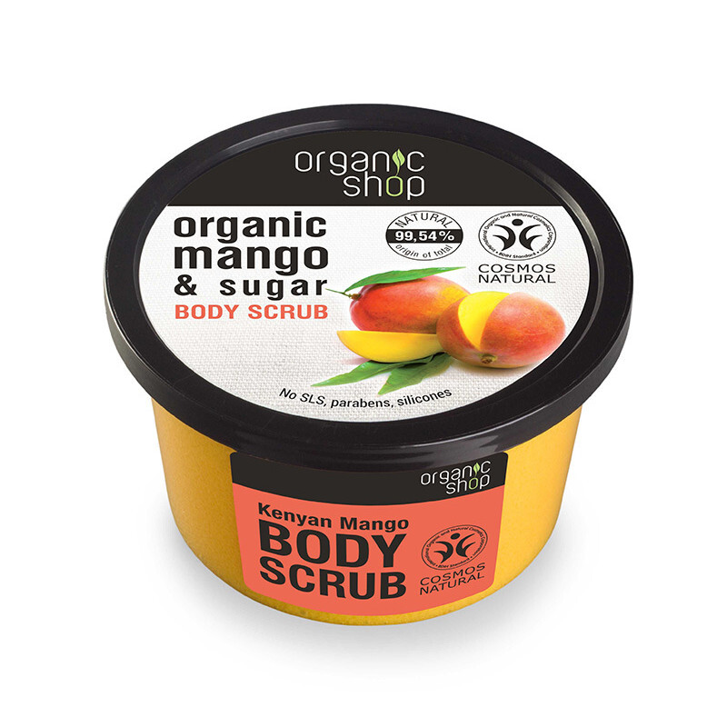 Natura Siberica Organic Shop Kenyan Mango Body Scrub 250ml