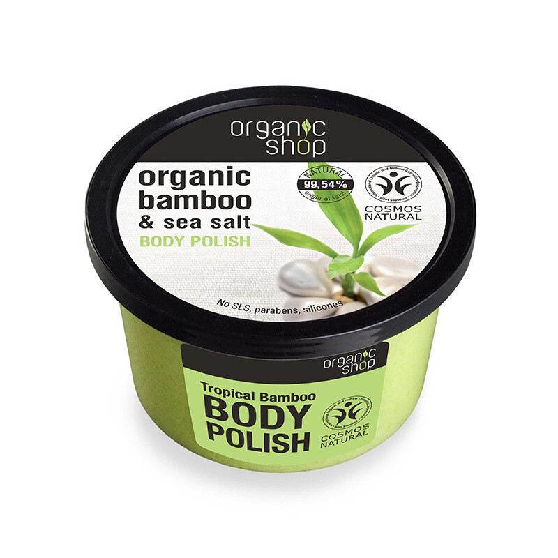 Natura Siberica Organic Shop Tropical Bamboo Body Polish 250ml