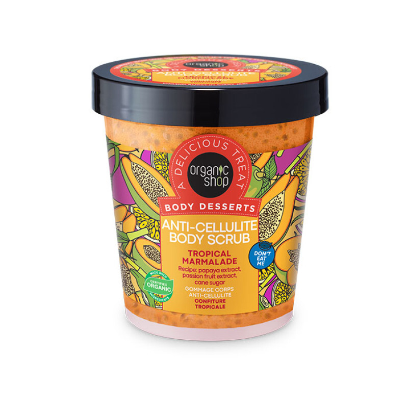 Natura Siberica Organic Shop Tropical Marmalade Scrub 450ml