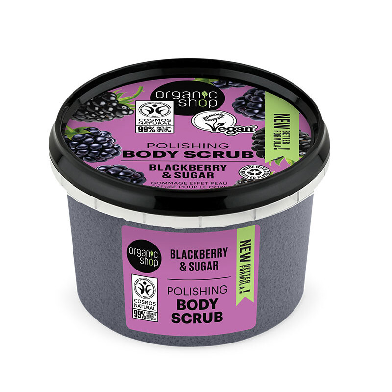Natura Siberica Polishing Body Scrub Βατόμουρο 250ml