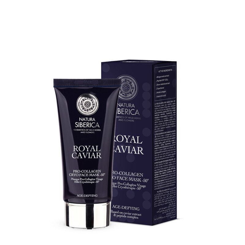 Natura Siberica Royal Caviar Pro-collagen Cryo Face Mask -50°c 75ml
