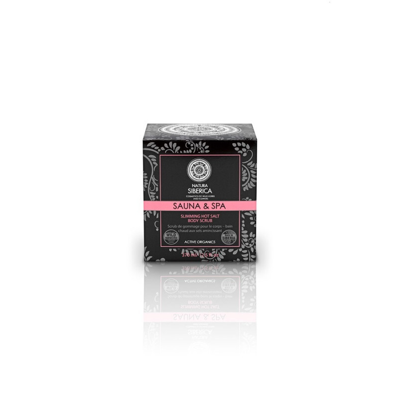 Natura Siberica Sauna & Spa Firming And Sculpting Hot Salt Body Scrub 370ml