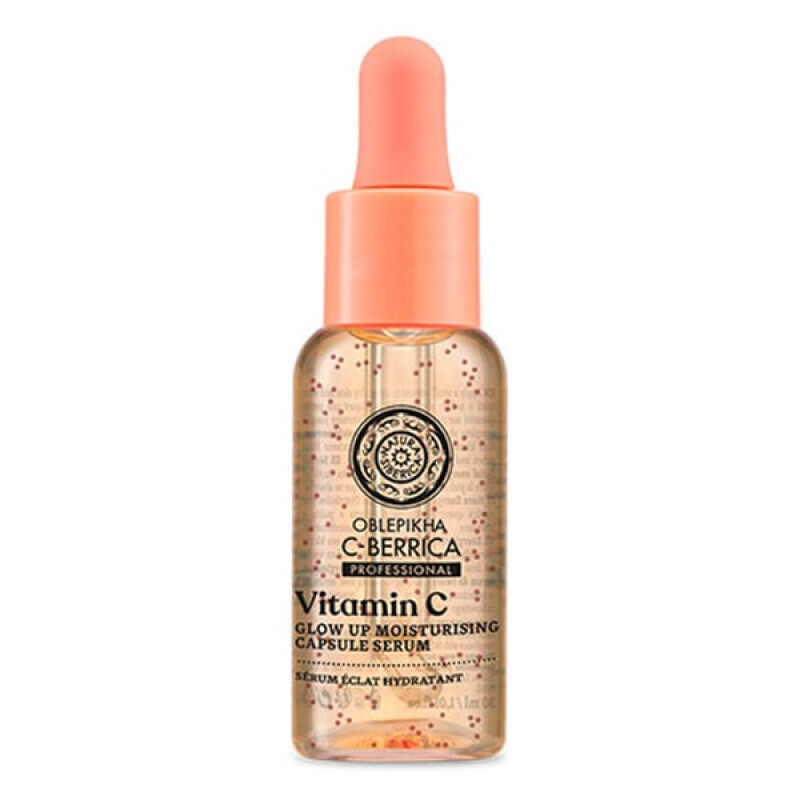 Natura Siberica - C-berrica Vitamin C Glow Up Moisturising Capsule Serum Ενυδατικός Ορός Για Λάμψη - 30ml