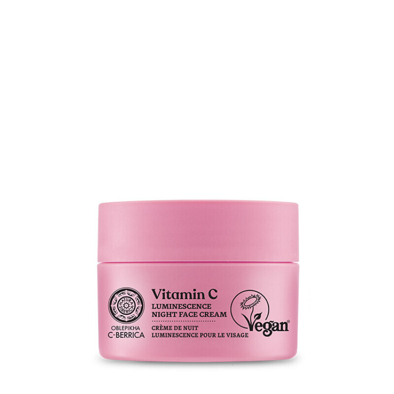 Natura Siberica - C-berrica Vitamin C Luminescence Night Face Cream Κρέμα Νύχτας Για Λάμψη - 50ml
