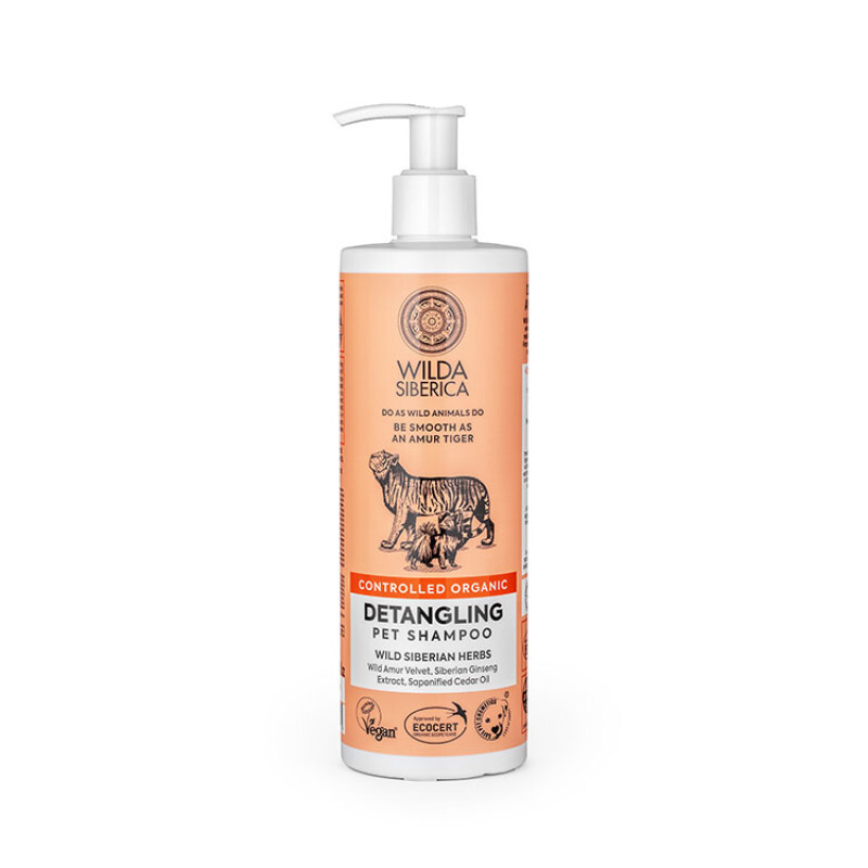 Natura Siberica Wilda Siberica Detangling Pet Shampoo Ξεμπέρδεμα 400ml