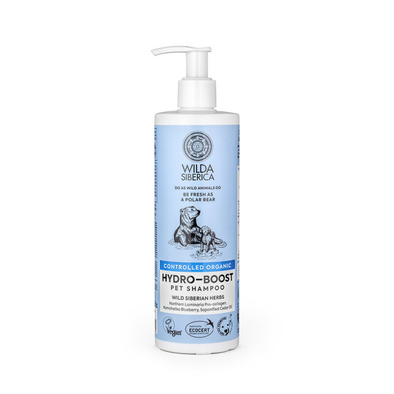 Natura Siberica Wilda Siberica Hydro Boost Pet Shampoo Ενυδάτωσης 400ml