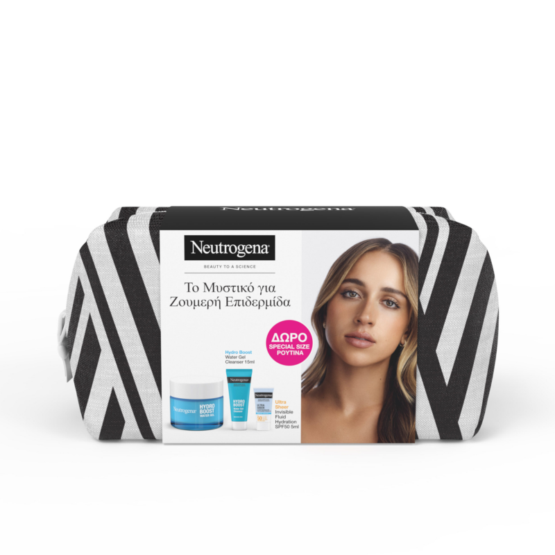 NEUTROGENA - ΠΑΚΕΤΟ ΠΡΟΣΦΟΡΑΣ Hydro Boost Water Gel (50ml) & Water Gel Cleanser (15ml) & Fluid SPF50 (5ml) - 3τμχ