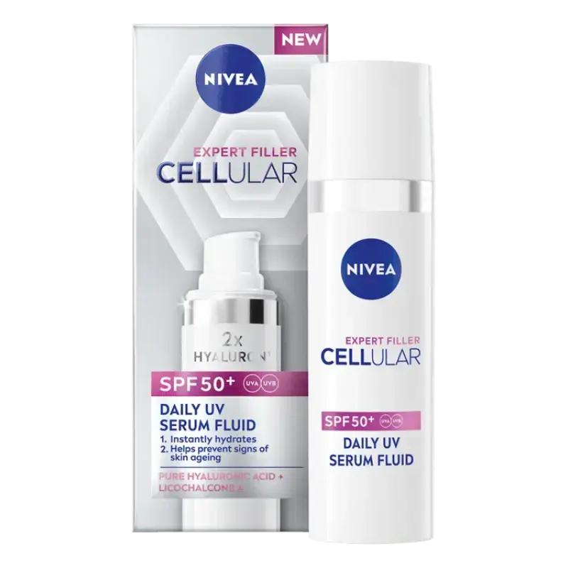 Nivea - Cellular Expert Filler Daily Uv Serum Fluid Spf50+ - 30ml