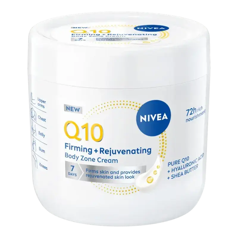 Nivea - Q10 Firming & Rejuvenating Body Zone Cream Σύσφιξη & Αναζωογόνηση - 400ml