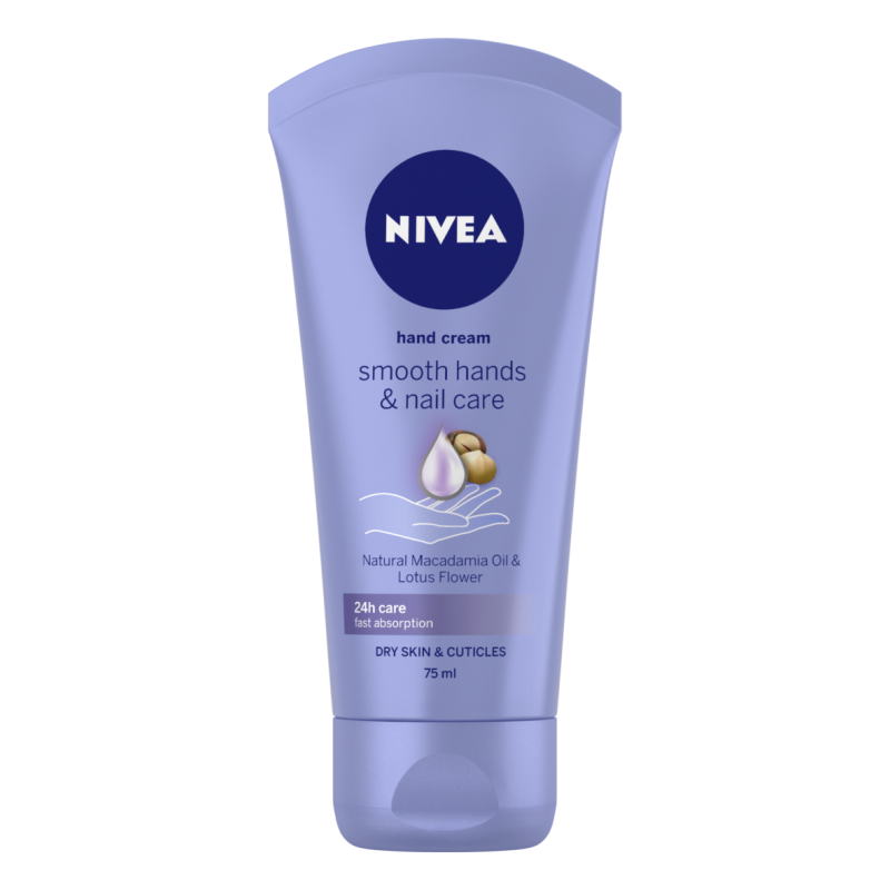Nivea Smooth Care Απαλή Κρέμα Χεριών 24ωρη Φροντίδα 75ml